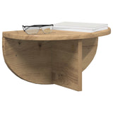 Vidaxl wandplank muurmontage artisan eiken 38 x 19 x 19 cm