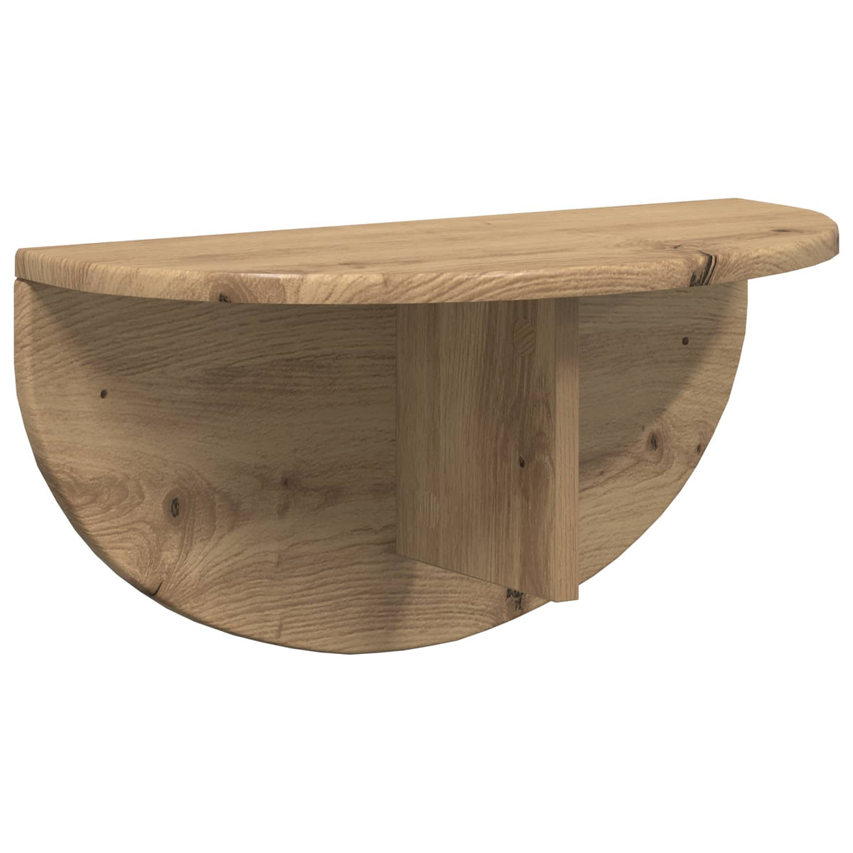 Vidaxl wandplank muurmontage artisan eiken 48 x 24 x 24 cm