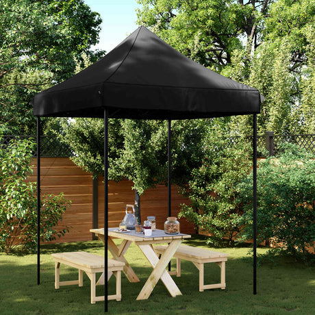 Vidaxl partytent 200 x 200 x 306 cm zwart oxford stof