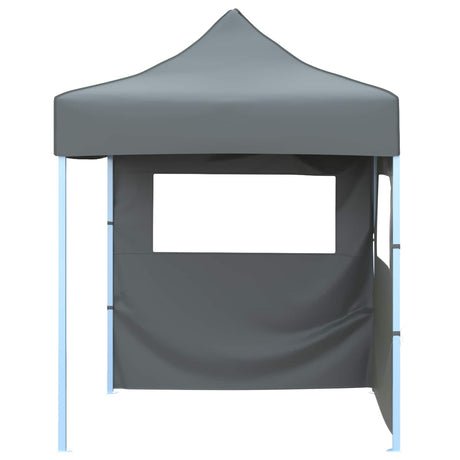 Vidaxl partytent 200 x 200 x 315 cm antraciet oxford stof