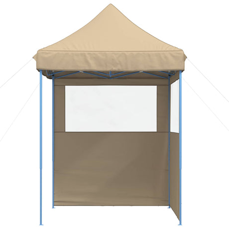 Vidaxl partytent 200 x 200 x 306 cm beige oxford stof