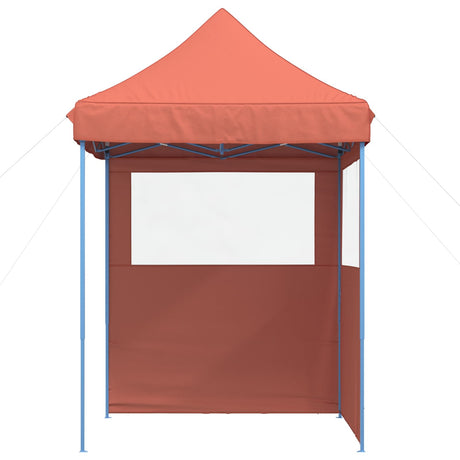 Vidaxl partytent 200 x 200 x 306 cm terracotta oxford stof