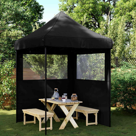 Vidaxl partytent 200 x 200 x 306 cm zwart oxford stof