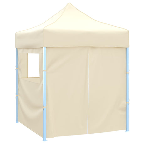 Vidaxl partytent 200 x 200 x 315 cm crèmekleurig oxford stof
