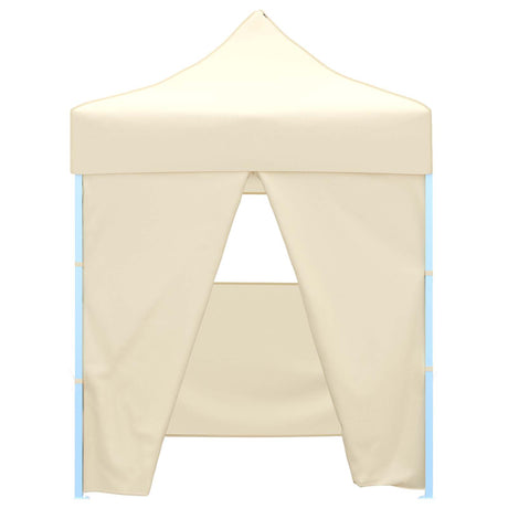Vidaxl partytent 200 x 200 x 315 cm crèmekleurig oxford stof
