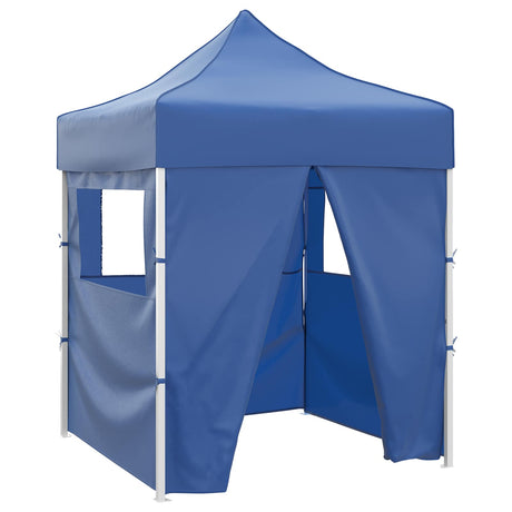 Vidaxl partytent 200 x 200 x 315 cm blauw oxford stof