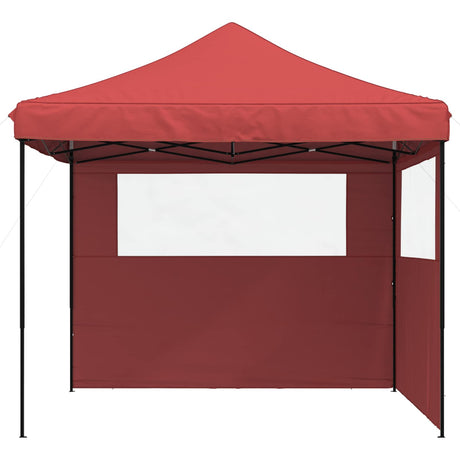 Vidaxl partytent 292 x 292 x 315 cm bordeauxrood oxford stof