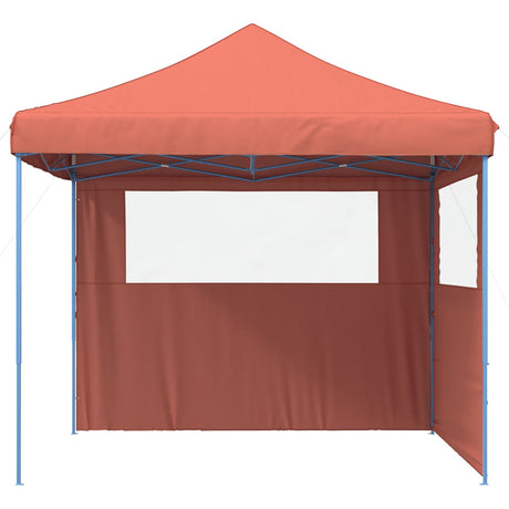 Vidaxl partytent 292 x 292 x 315 cm terracotta oxford stof