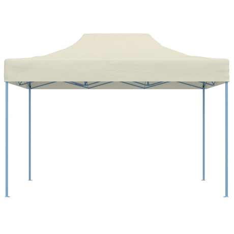 Vidaxl partytent 280 x 410 x 315 cm crèmekleurig oxford stof
