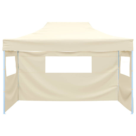 Vidaxl partytent 280 x 410 x 315 cm crèmekleurig oxford stof