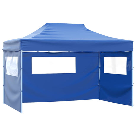 Vidaxl partytent 280 x 410 x 315 cm blauw oxford stof