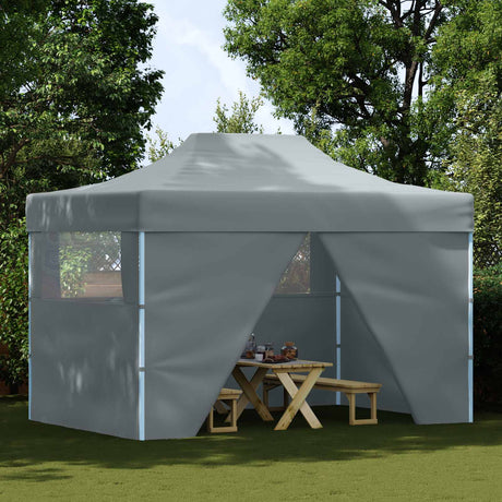 Vidaxl partytent 280 x 410 x 315 cm antracietkleurig oxford stof