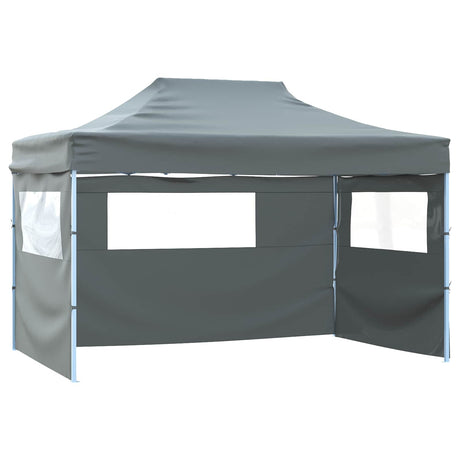 Vidaxl partytent 280 x 410 x 315 cm antracietkleurig oxford stof