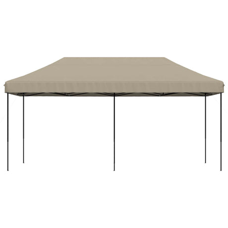 Vidaxl partytent 292 x 580 x 315 cm taupe oxford stof