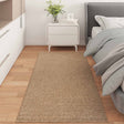 Vidaxl binnen- en buitentapijt agira naturel 150 x 80 cm polyester