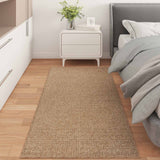 Vidaxl binnen- en buitentapijt agira naturel 150 x 80 cm polyester