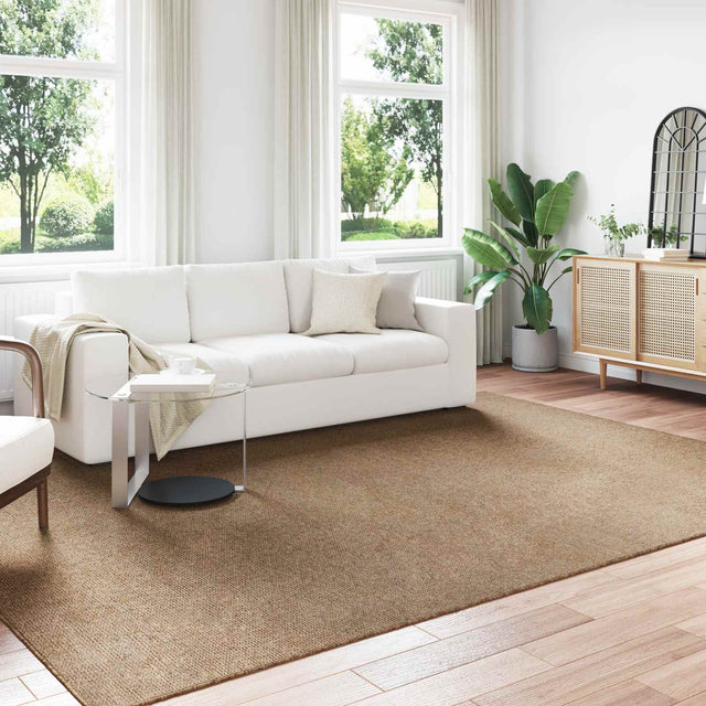 Vidaxl binnen- en buitentapijt agira naturel 280 x 200 cm polyester