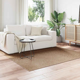 Vidaxl binnen- en buitentapijt agira naturel 200 x 200 cm polyester