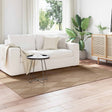 Vidaxl binnen- en buitentapijt agira naturel 200 x 140 cm polyester