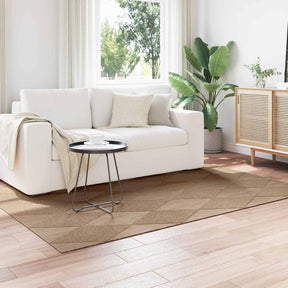 Vidaxl binnen- en buitentapijt agira naturel 230 x 160 cm polyester
