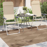 Vidaxl binnen- en buitentapijt agira naturel 230 x 160 cm polyester