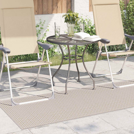 Vidaxl vloerkleden rechthoekig faro crème 200 x 80 cm polyester