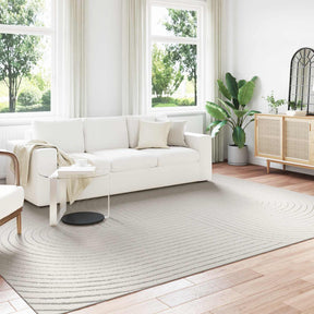 Vidaxl binnen- en buitentapijt palmeras crème 280 x 200 cm polyester