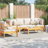 Vidaxl binnen- en buitentapijt palmeras crème 280 x 200 cm polyester