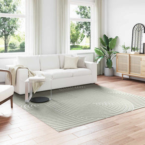 Vidaxl binnen- en buitentapijt palmeras groen 240 x 240 cm polyester