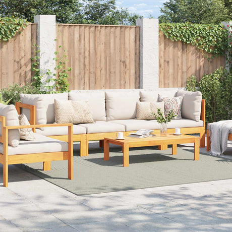 Vidaxl binnen- en buitentapijt palmeras groen 240 x 240 cm polyester