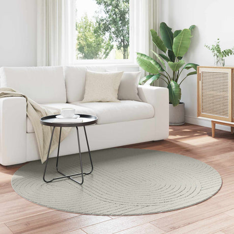 Vidaxl binnen- en buitentapijt palmeras groen ø 200 cm polyester
