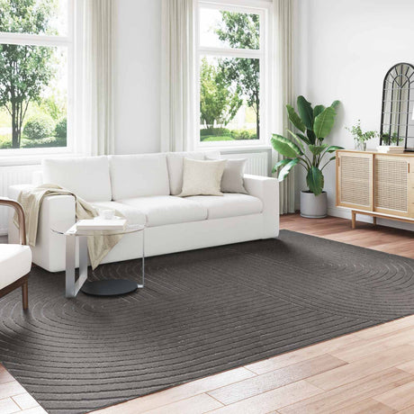 Vidaxl binnen- en buitentapijt palmeras antraciet 280 x 200 cm