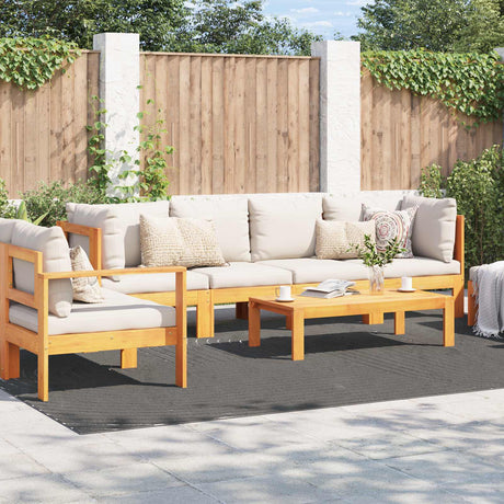 Vidaxl binnen- en buitentapijt palmeras antraciet 340 x 240 cm