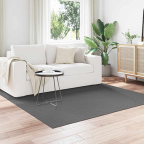 Vidaxl binnen- en buitentapijt palmeras antraciet 120 x 120 cm