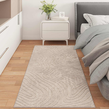Vidaxl binnen- en buitentapijt palmeras beige 80 x 150 cm polyester