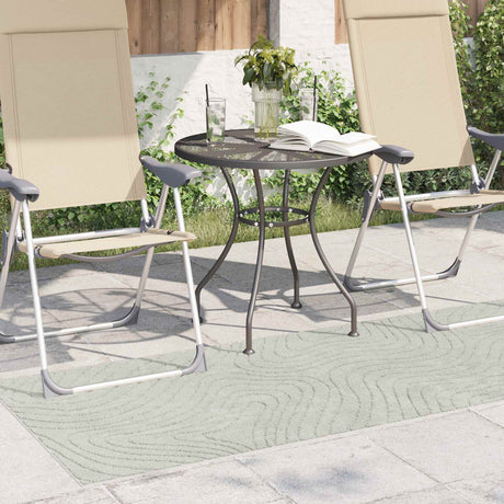 Vidaxl binnen- en buitentapijt palmeras groen 80 x 150 cm polyester