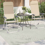 Vidaxl binnen- en buitentapijt palmeras groen 140 x 200 cm polyester