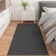 Vidaxl binnen- en buitentapijt palmeras antraciet 150 x 80 cm