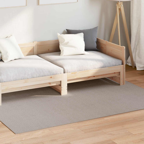 Vidaxl binnen kleed lugo crème en taupe 120 x 170 cm polyester