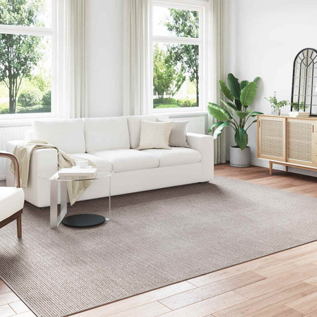 Vidaxl binnen kleed lugo crème en taupe 200 x 280 cm polyester