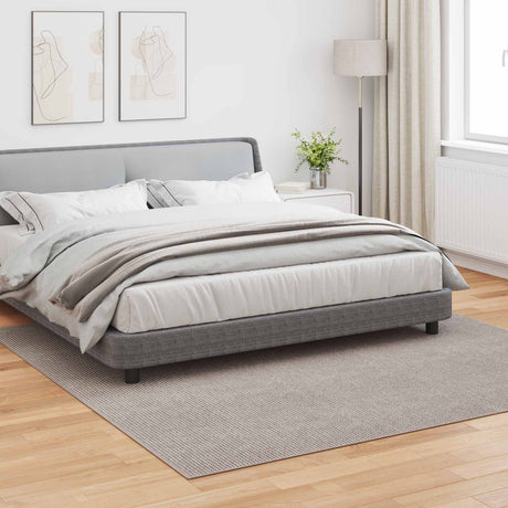 Vidaxl binnen kleed lugo crème en taupe 240 x 240 cm polyester
