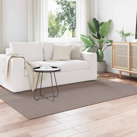Vidaxl binnen kleed lugo taupe 140 x 200 cm polyester