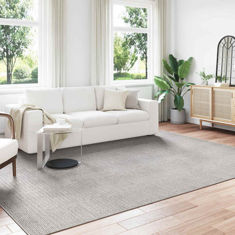 Vidaxl binnen kleed lugo crème en grijs 240 x 340 cm polyester
