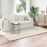 Vidaxl vloerkleden sirolo crèmekleurig 170 x 120 cm polyester