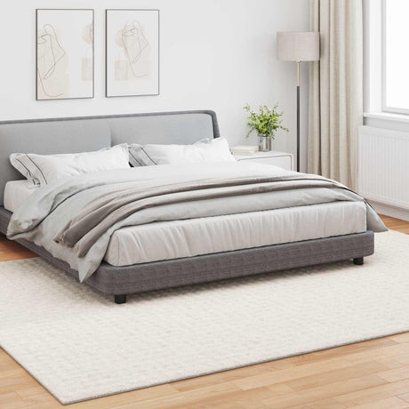 Vidaxl binnen kleed sirolo crèmekleurig 240 x 340 cm polyester