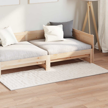 Vidaxl vloerkleden rechthoekig sirolo beige 200 x 80 cm polyester