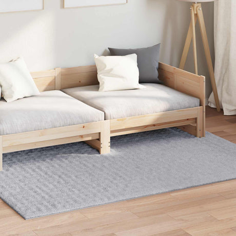 Vidaxl binnen kleed sirolo grijs 120 x 170 cm polyester medium pile