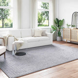 Vidaxl vloerkleden rechthoekig sirolo grijs 340 x 240 cm polyester