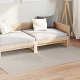 Vidaxl binnen kleed galati crèmekleurig 200 x 140 cm polyester