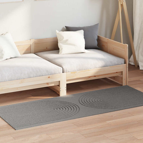 Vidaxl binnen kleed galati grijs 80 x 150 cm polyester medium pile